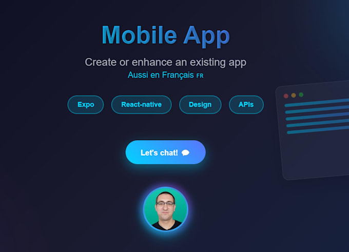 create a mobile app