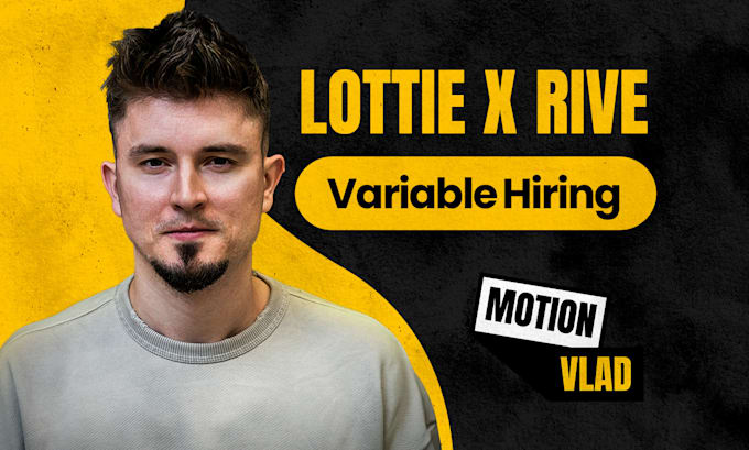 create lottie or rive animations for your project