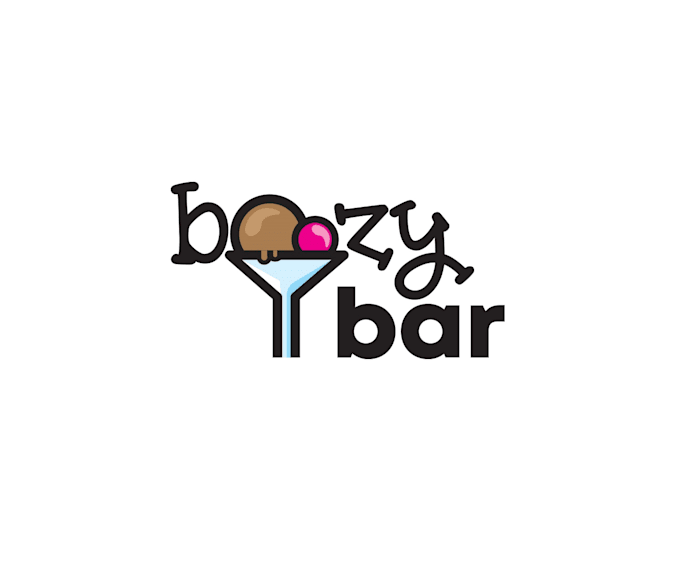 design unique playful food logo