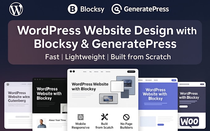 design blocksy website, generatepress astra pro, kadence, hello elementor theme