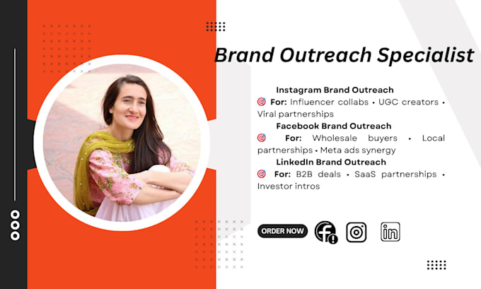 be your brand outreach specialist