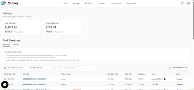 manage your outlier, handshake ai, data annotation, mindrift and mercor accounts