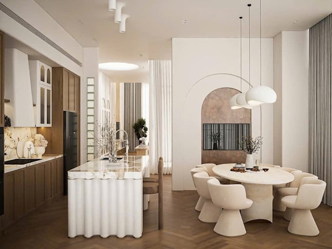 3d kitchen design,layout, remodel with realistic renders