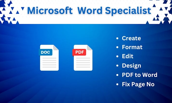 format, edit, and fix microsoft word document