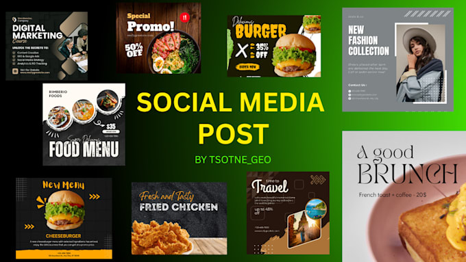 Design eye catching social media banners by Tsotne_geo | Fiverr