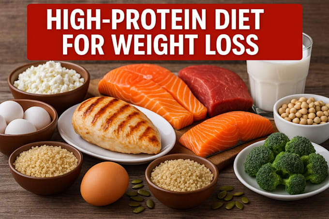 Give you a high protein diet for weight loss by Reginache | Fiverr