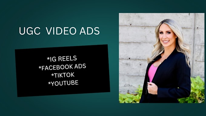 create ugc video ads for tiktok, instagram, or facebook