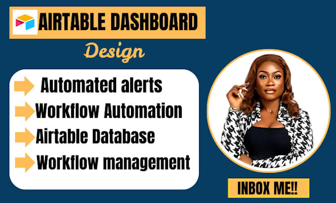 automate airtable workflows and  dashboard design