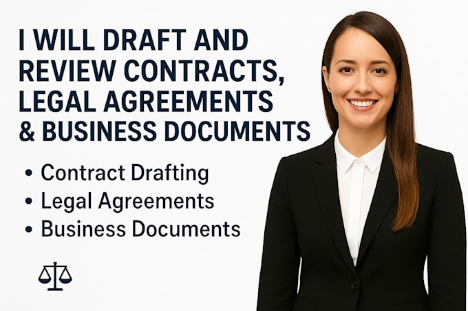 draft and review contracts, legal agreements, and business documents