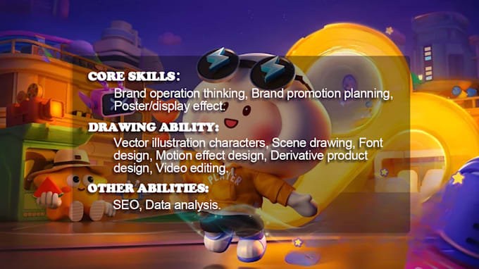 MARKETING PROMOTION OPERATION intelligence overview