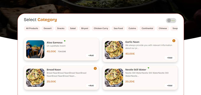 provide readymade online food order website and mobile app