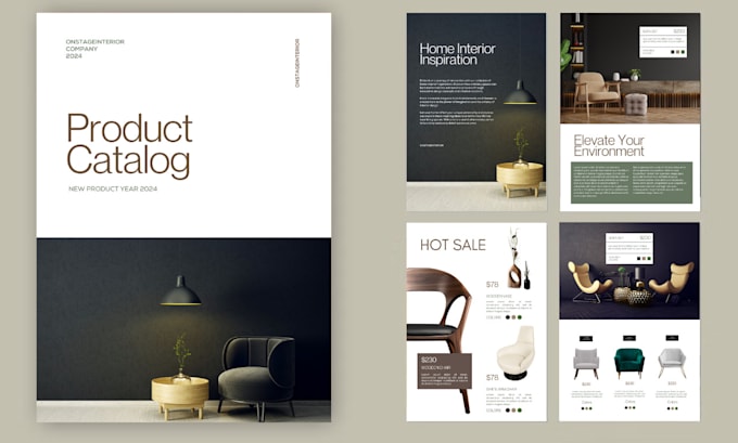 design professional product catalog lookbook sellsheet magazine brochure booklet
