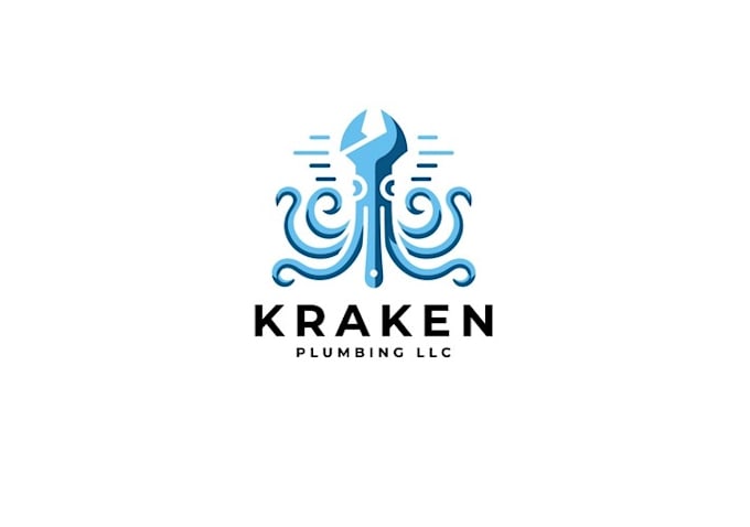 design grabbing plumbing company logo