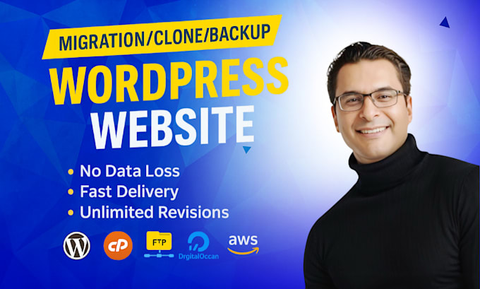 backup clone migrate wordpress website to new host