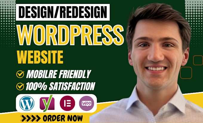 build wordpress website design, redesign wordpress business website development