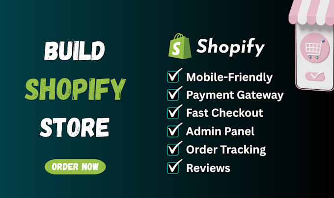 be your shopify expert for create shopify store or website