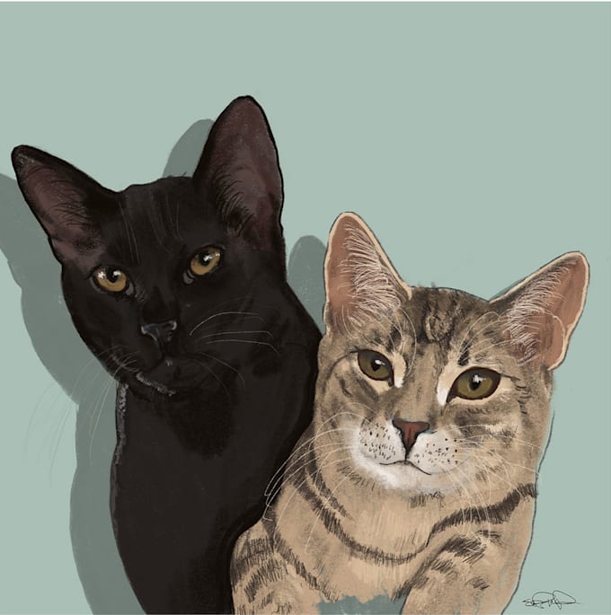 create custom royal pet portrait oil painting for your pet