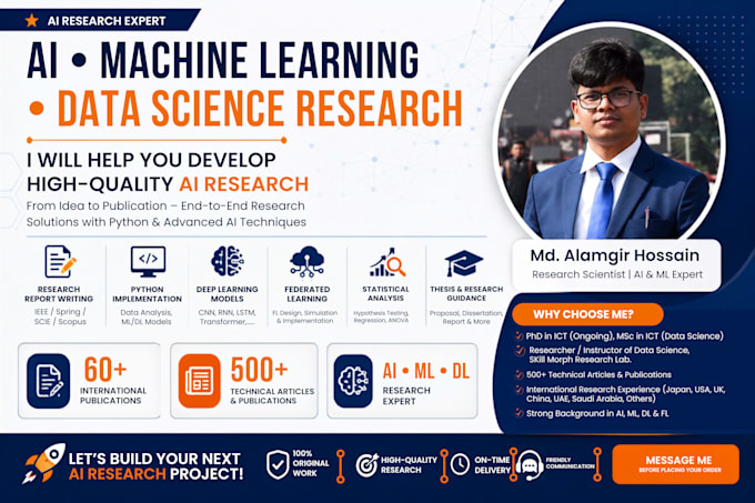 do data science research projects