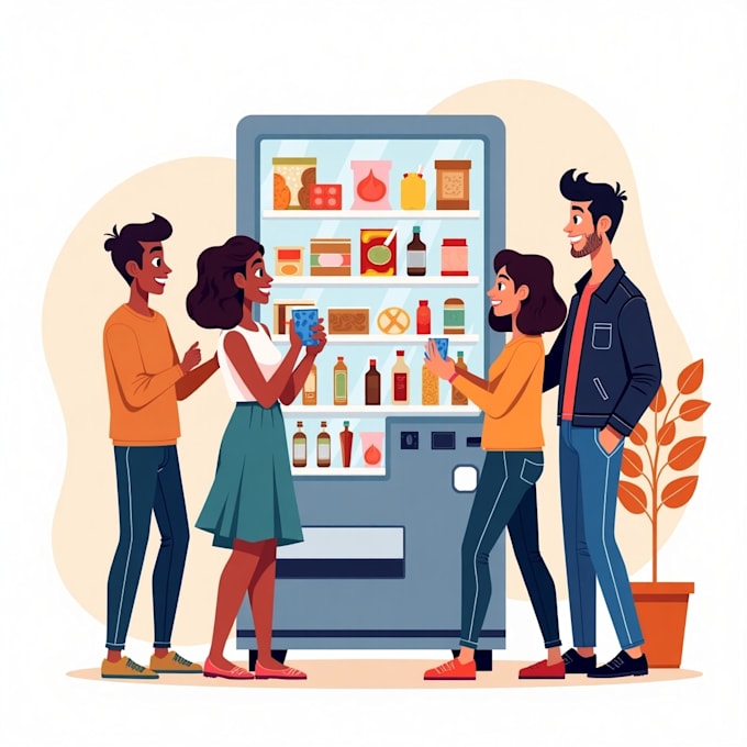 find high traffic locations for vending machines