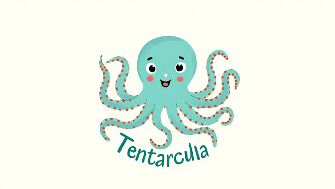 do octopus mascot logo design without any copyright concept