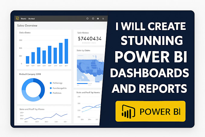 Design professional power bi reports for business insights by ...