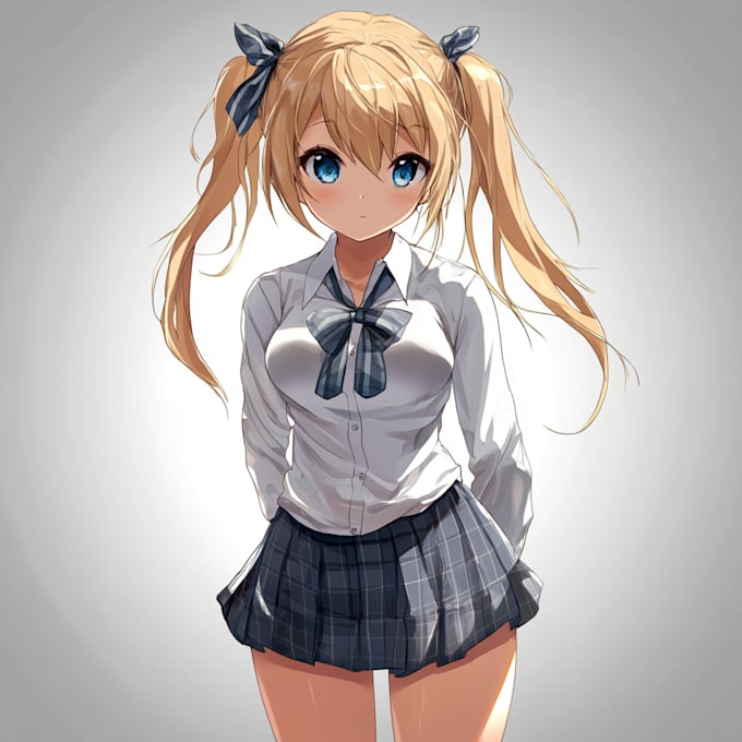 draw anime character illustration