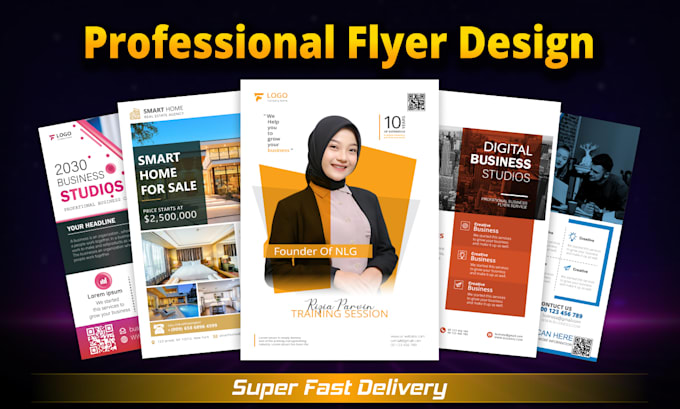 create a custom flyer design for your business