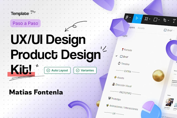 Do ui design, ui ux design, website ui ux design in figma by ...