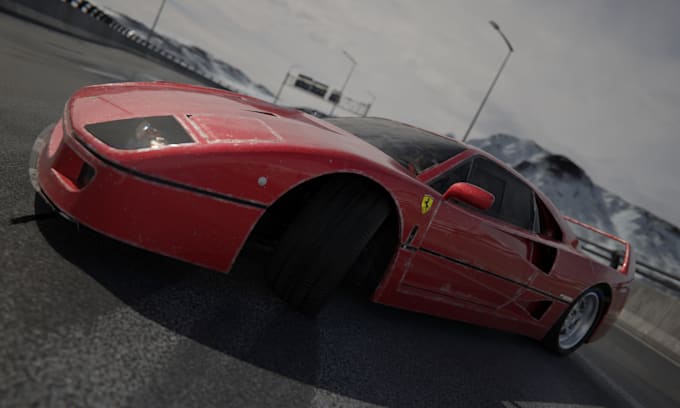 create cinematic cgi car edits with stunning motion visuals