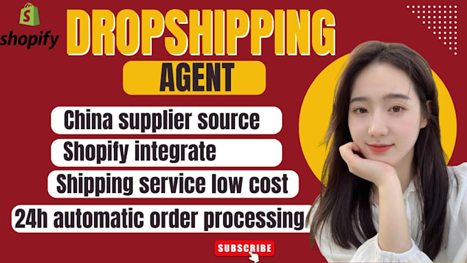 be your china sourcing agent for dropshipping, products supply