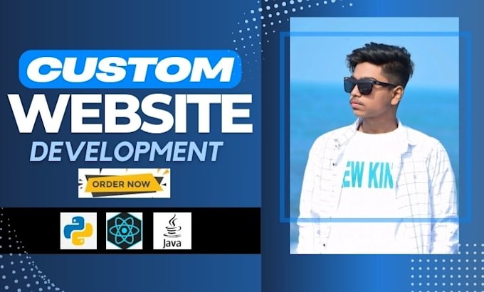 build rebuild custom website development full stack front end backend developer