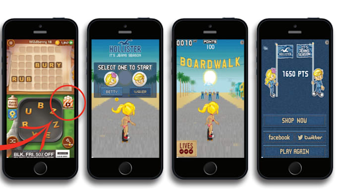 develop playable ads or HTML5 game as per your needs