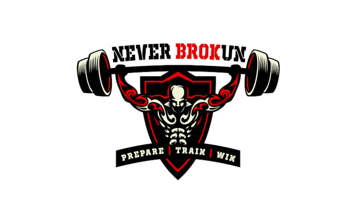 design traditional fitness enthusiasts logo