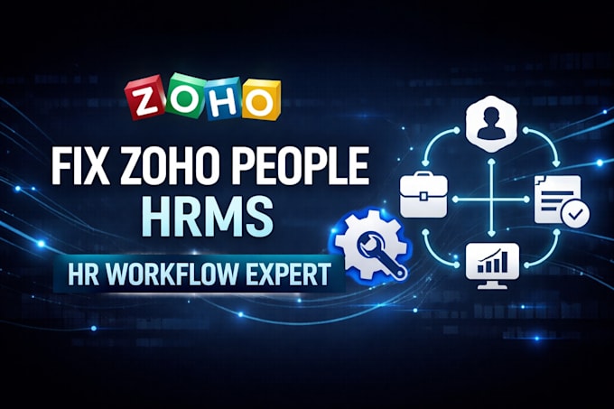 fix zoho people issues and troubleshoot HR workflows