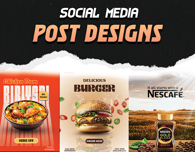 do attractive social media post design