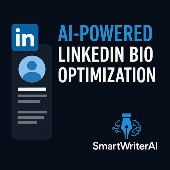 write or optimize your linkedin bio using ai and human editing