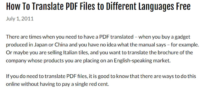 accurately translate your documents