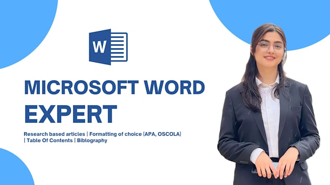 write, format, and edit articles in ms word