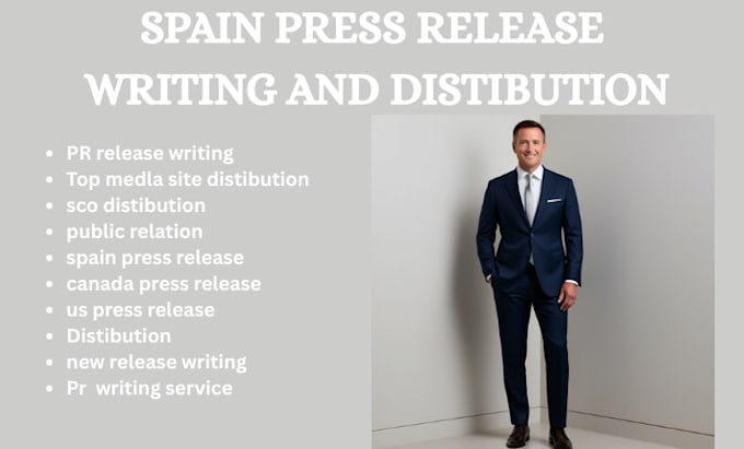 do press release distribution in brazil, france, spain and top media site
