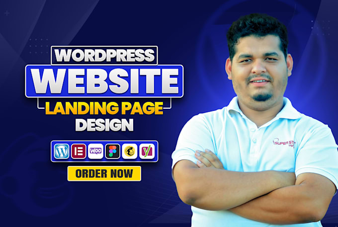design responsive landing page or wordpress website with elementor pro