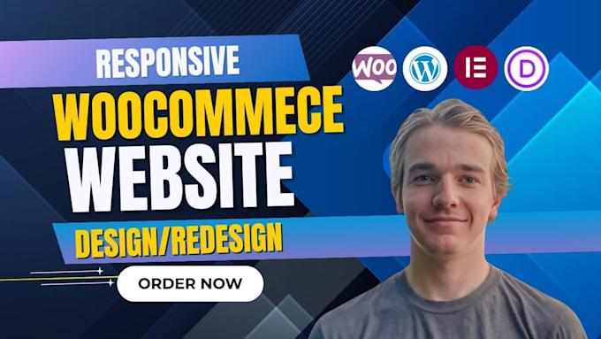 create, redesign wordpress woocommerce ecommerce with elementor pro and fix bugs