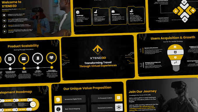 design or redesign powerpoint presentation, google slides, investor pitch deck