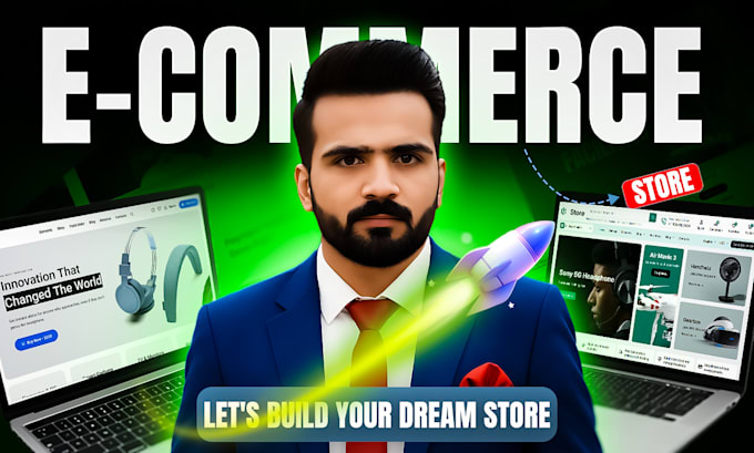 create a responsive ecommerce website with woocommerce