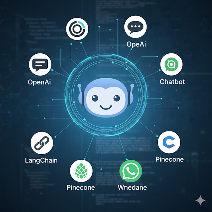 develop ai chatbot with chatgpt llm openai langchain pincone