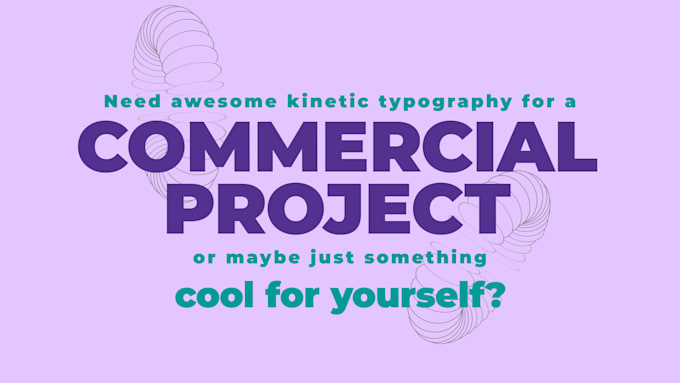 create stunning custom kinetic typography videos