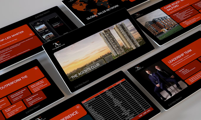 design pro branded presentation, sales or pitch deck