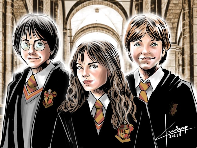 draw custom comic style portraits and comic cover art