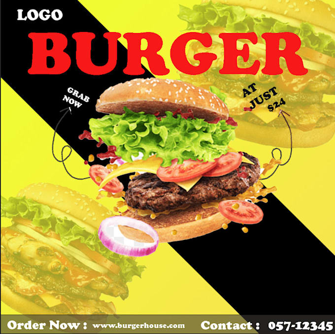 poster design for restaurant