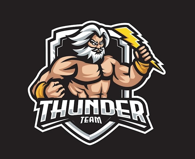 design high quality zeus mascot logo with free source file