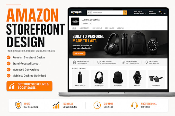 design amazon storefront, amazon a plus content amazon ebc, amazon listing image